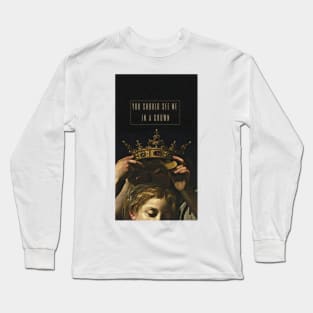 you should see me in a crown art aesthetic sherlock holmes phone case poster Long Sleeve T-Shirt